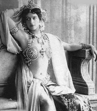 Mata Hari in her heyday.  Photographer unknown.