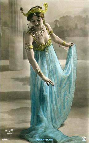 At the beginning of Mata Hari career